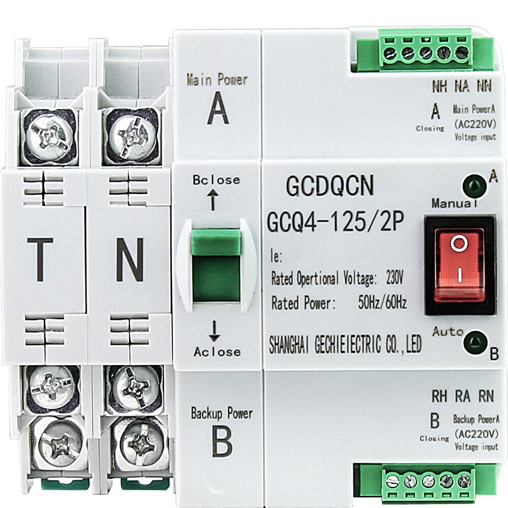 CNCEST Interruttore automatico di trasferimento AC 220V 2/3P 63A